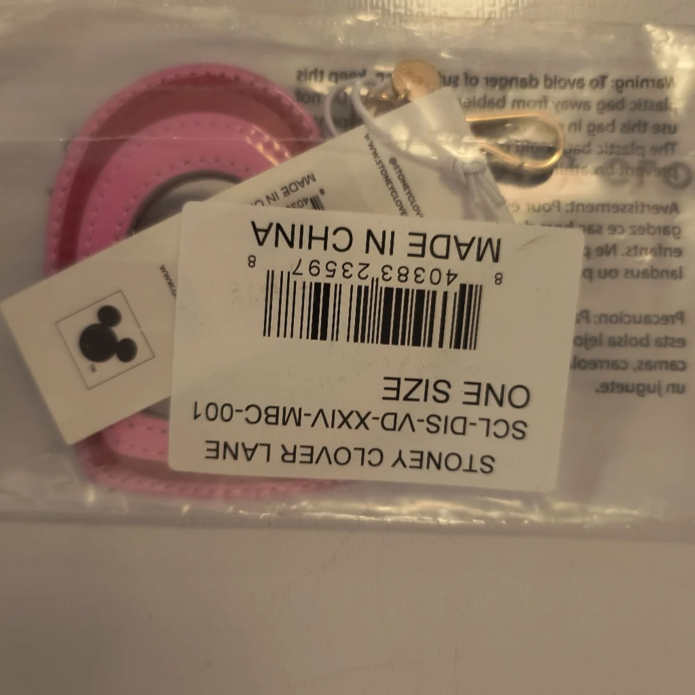 Stoney Clover X Disney Mirror Heart Charm Keychain - Picture 2 of 2